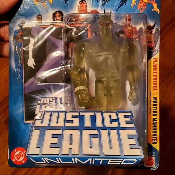 Justice League Unlimited Planet Patrol Martian Manhunter Figure DC Mattel 2005 - Picture 2 of 4